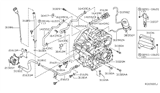 Diagram for 2006 Nissan Maxima Oil Cooler - 21606-89X00