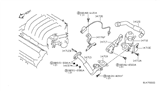 Diagram for 2004 Nissan Altima EGR Valve - 14710-7Y000