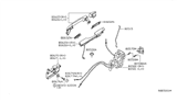Diagram for Nissan Quest Door Latch Assembly - 80500-ZF000