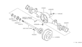 Diagram for 1985 Nissan 200SX Wheel Bearing - 43215-01P00