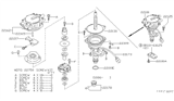 Diagram for 1988 Nissan 200SX Distributor - 22100-32F02