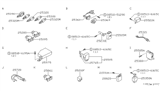 Diagram for 1985 Nissan 200SX Door Jamb Switch - 25360-01F01