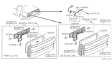 Diagram for 1985 Nissan 200SX Light Socket - 26597-14A00