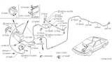 Diagram for 1988 Nissan Pathfinder Windshield Washer Nozzle - B8930-30A00