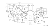 Diagram for 1984 Nissan 300ZX Knock Sensor - 22060-W3710