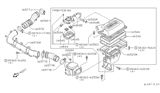 Diagram for Nissan 200SX Mass Air Flow Sensor - 22680-32F00