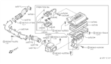 Diagram for Nissan 200SX Air Intake Coupling - 16577-01F01