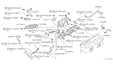 Diagram for Nissan 200SX Intake Manifold Gasket - 14035-D2000