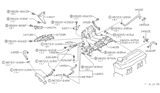 Diagram for Nissan 200SX Cooling Hose - 14055-17F10