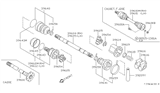 Diagram for Nissan Datsun 810 CV Joint - 39712-W1425