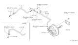 Diagram for 1985 Nissan 200SX Brake Booster Vacuum Hose - 47471-06F00