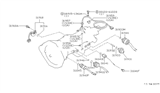 Diagram for Nissan Van Automatic Transmission Shift Position Sensor Switch - 31918-X0189