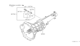 Diagram for 1984 Nissan 200SX Transmission Assembly - 32010-06F61