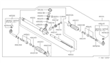 Diagram for 1984 Nissan 200SX Rack And Pinion - 48010-06F00