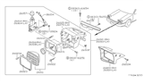 Diagram for Nissan 200SX Headlight Cover - 65817-01F01