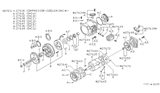 Diagram for Nissan 200SX A/C Clutch - 92660-06F00