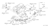 Diagram for Nissan 200SX Fuel Filler Neck - 11069-01P01