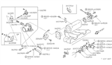 Diagram for 1987 Nissan 200SX Idle Control Valve - 23781-27F01