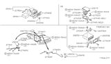 Diagram for 1993 Nissan Hardbody Pickup (D21) Antenna Cable - 28378-C8000