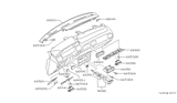 Diagram for 1986 Nissan 200SX Ashtray - 68800-31F02