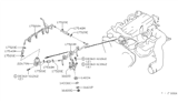 Diagram for 1988 Nissan 200SX Fuel Rail - 17520-02F13