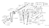 Diagram for Nissan Stanza Timing Belt Tensioner - 13070-D0100