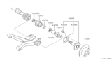 Diagram for Nissan 200SX CV Joint Companion Flange - 43213-21000