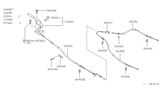 Diagram for 1987 Nissan 200SX Parking Brake Cable - 36402-01F00