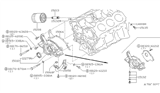 Diagram for Nissan Stanza Camshaft Seal - 13510-D0100