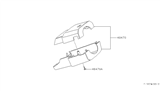 Diagram for 1986 Nissan 200SX Steering Column Cover - 48470-32F02