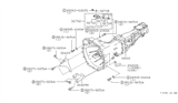 Diagram for Nissan 200SX Transmission Assembly - 32010-06F67