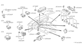 Diagram for Nissan Antenna Switch - 25460-08F00