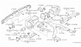 Diagram for Nissan 200SX Blower Motor Resistor - 27150-06F00