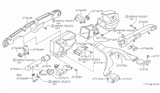 Diagram for 1986 Nissan 200SX Blower Motor Resistor - 27150-06F00