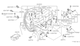 Diagram for 1988 Nissan 200SX Spark Plug Wire - 22456-32F10