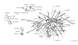 Diagram for 1986 Nissan 200SX Battery Cable - 24080-32F00