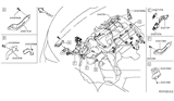 Diagram for 2014 Nissan Pathfinder Relay - 24011-3JV0A