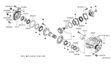 Diagram for 2015 Nissan Pathfinder Transfer Case Seal - 33142-3KA0A