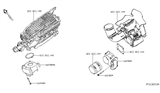 Diagram for Nissan Pathfinder Throttle Body - 16119-3JA0C