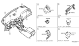 Diagram for Nissan Pathfinder Body Control Module - 284B1-9NB1A