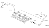 Diagram for Nissan Murano PCV Hose - 11826-3KY0A