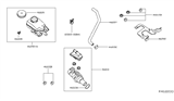 Diagram for Nissan Pathfinder Brake Booster Vacuum Hose - 46227-3JV0A