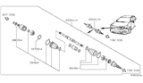 Diagram for Nissan Pathfinder Axle Shaft - 39101-3JT0D