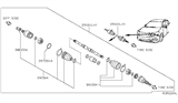 Diagram for 2014 Nissan Pathfinder Axle Shaft - 39101-3JT0D