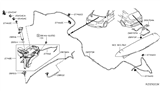 Diagram for Nissan Pathfinder Windshield Washer Nozzle - 28933-3JA0A