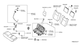 Diagram for 2014 Nissan Pathfinder Seat Cushion - 89311-3JA5A