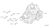 Diagram for 2017 Nissan Murano Transfer Case - 33100-3KV0A