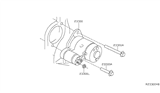 Diagram for Nissan Pathfinder Starter Motor - 23300-3KY0A