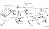 Diagram for Nissan Battery Terminal - 24340-3JV5A