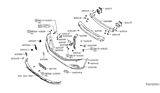 Diagram for 2015 Nissan Pathfinder License Plate - 96210-3KA0A